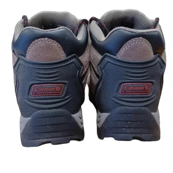 Coleman Tan  Suede Lace Up Hiking Boots Size 6 - Picture 6 of 9